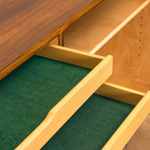 Danish sideboard in Santos rosewood by Poul Hundevad for Hundevad & Co.