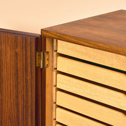 Danish sideboard in Santos rosewood by Poul Hundevad for Hundevad & Co.