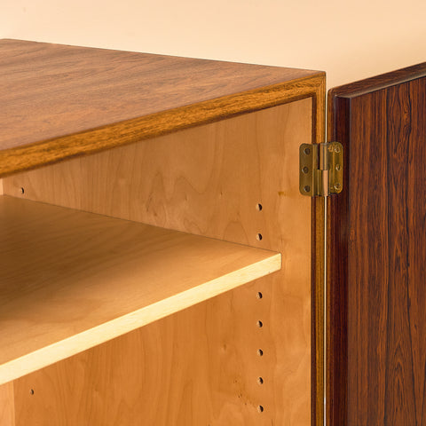 Danish sideboard in Santos rosewood by Poul Hundevad for Hundevad & Co.
