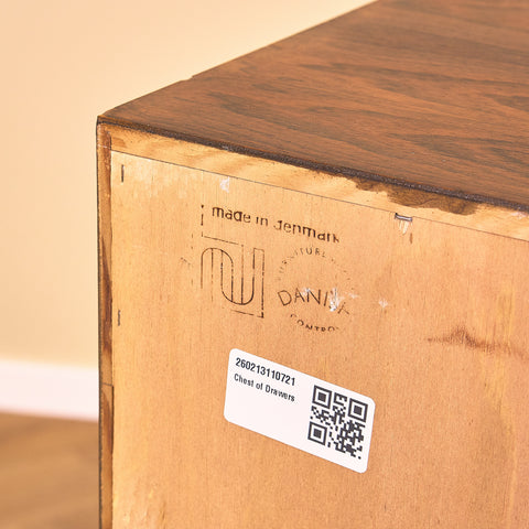 Danish sideboard in Santos rosewood by Poul Hundevad for Hundevad & Co.