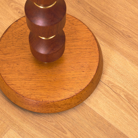 Swedish floor lamp in teak by Möllers Armatur AB