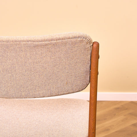 Danish dining chairs in teak, model OD49 by Erik Buch for OD Møbler