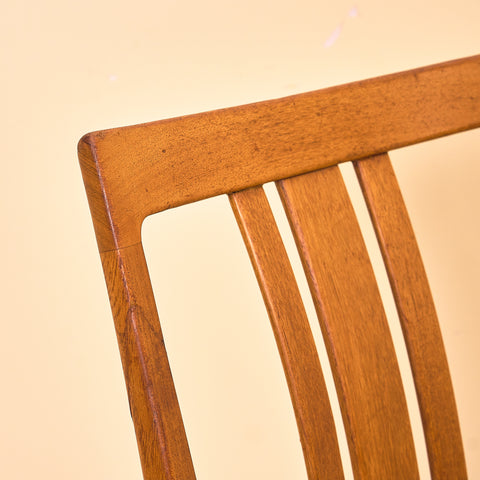 Swedish dining chairs in teak