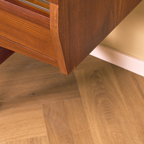 Danish highboard in teak