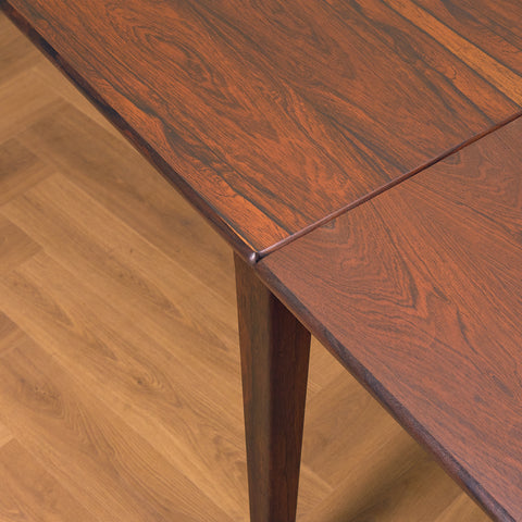 Danish dining table in Santos rosewood