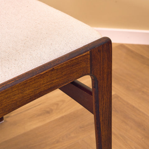 Danish dining chairs in teak by Erik Buch for Nova møbelfabrik