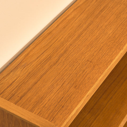 Swedish bookshelf in teak and beech