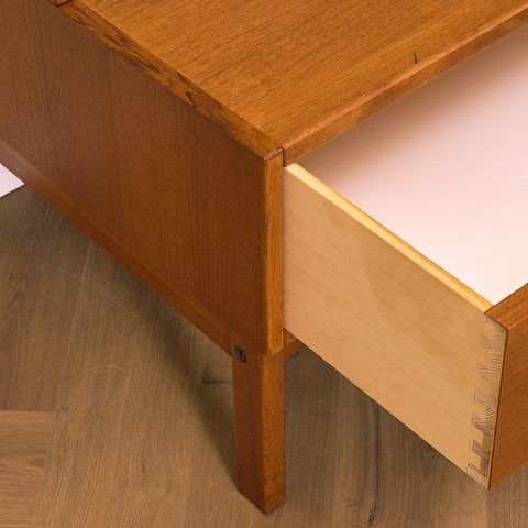 Swedish bookshelf in teak by Ulferts Tibro