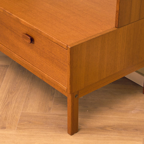 Swedish bookshelf in teak by Ulferts Tibro