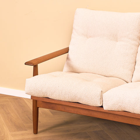 Danish sofa in solid teak