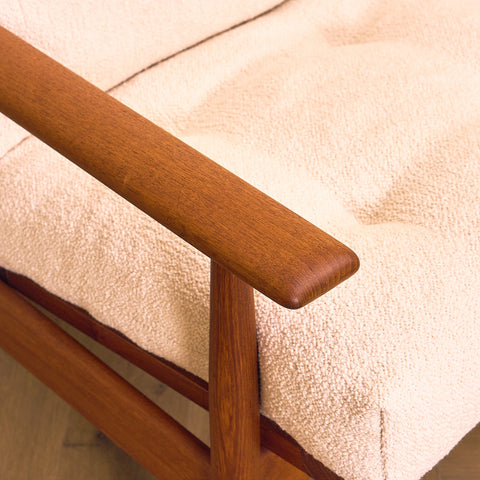 Danish sofa in solid teak