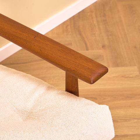 Danish sofa in solid teak