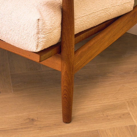 Danish sofa in solid teak