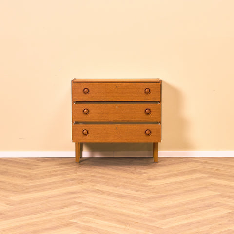 Swedish chest of drawers in teak