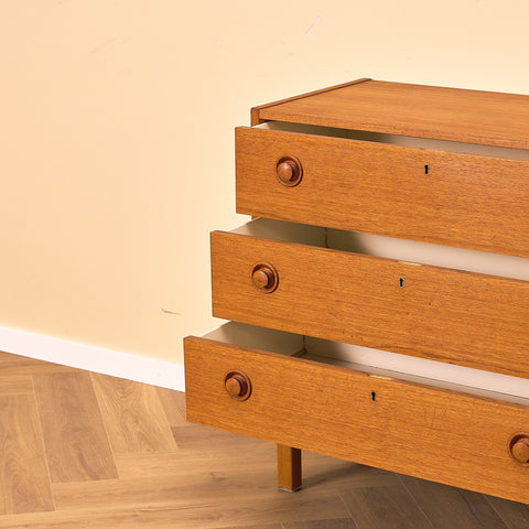 Swedish chest of drawers in teak