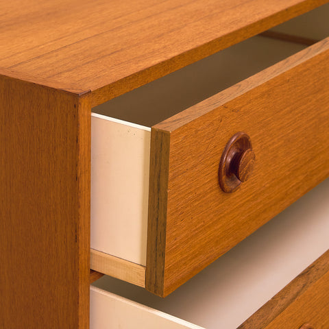 Swedish chest of drawers in teak