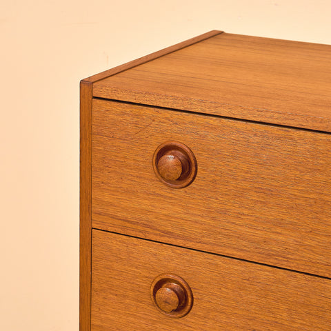 Swedish chest of drawers in teak