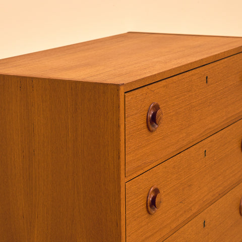 Swedish chest of drawers in teak