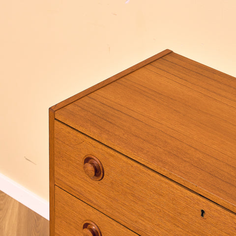 Swedish chest of drawers in teak