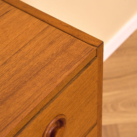 Swedish chest of drawers in teak
