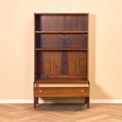 Swedish bookshelf in Santos rosewood, model 'Excellent', by IKEA