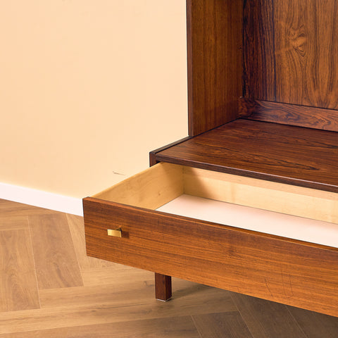 Swedish bookshelf in Santos rosewood, model 'Excellent', by IKEA