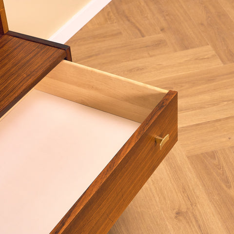 Swedish bookshelf in Santos rosewood, model 'Excellent', by IKEA