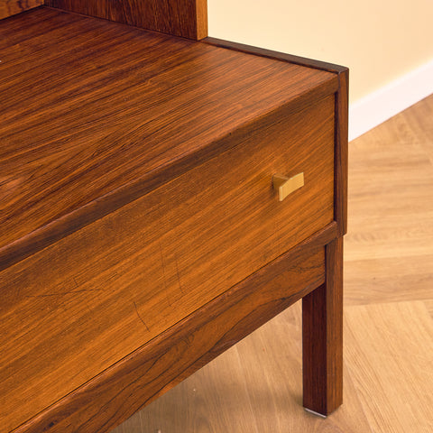 Swedish bookshelf in Santos rosewood, model 'Excellent', by IKEA