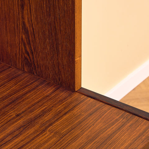 Swedish bookshelf in Santos rosewood, model 'Excellent', by IKEA