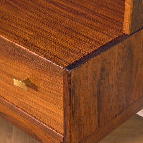 Swedish bookshelf in Santos rosewood, model 'Excellent', by IKEA