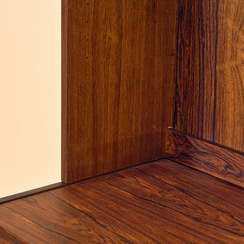 Swedish bookshelf in Santos rosewood, model 'Excellent', by IKEA