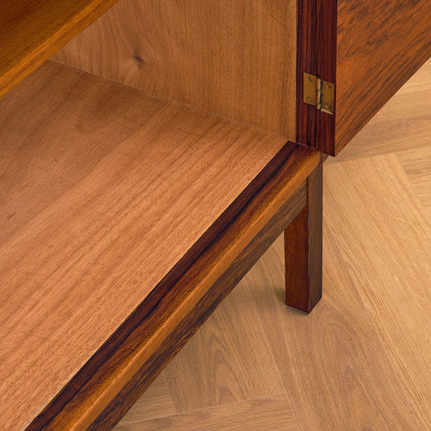 Swedish cabinet in Santos rosewood, model 'Excelent' by IKEA