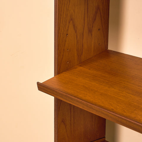 Swedish bookshelf in teak