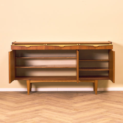 Swedish sideboard in teak, model 'Trivsel', by Breo möbler
