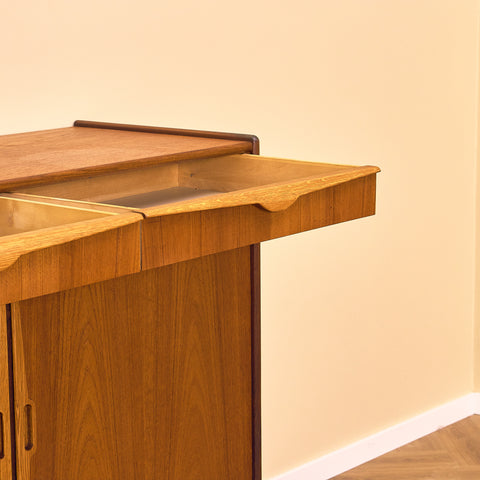 Swedish sideboard in teak, model 'Trivsel', by Breo möbler