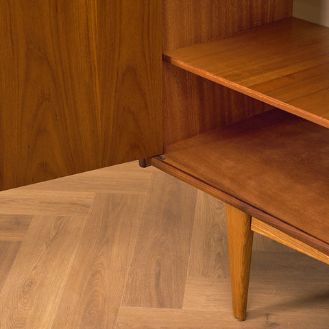 Swedish sideboard in teak, model 'Trivsel', by Breo möbler