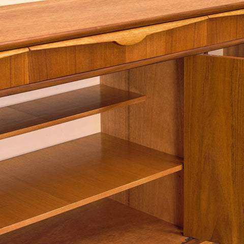 Swedish sideboard in teak, model 'Trivsel', by Breo möbler