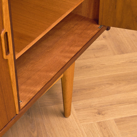 Swedish sideboard in teak, model 'Trivsel', by Breo möbler