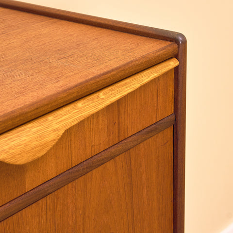 Swedish sideboard in teak, model 'Trivsel', by Breo möbler