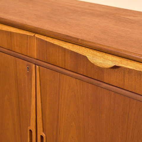Swedish sideboard in teak, model 'Trivsel', by Breo möbler
