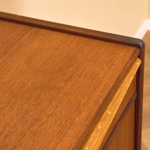 Swedish sideboard in teak, model 'Trivsel', by Breo möbler