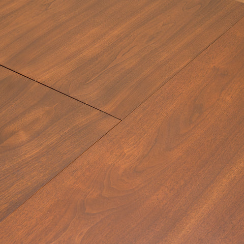 Danish oval dining table in stained teak and beech