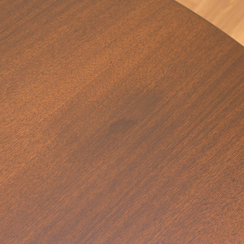 Swedish oval dining table in teak and beech by Svante Skogh, model "Vindö"