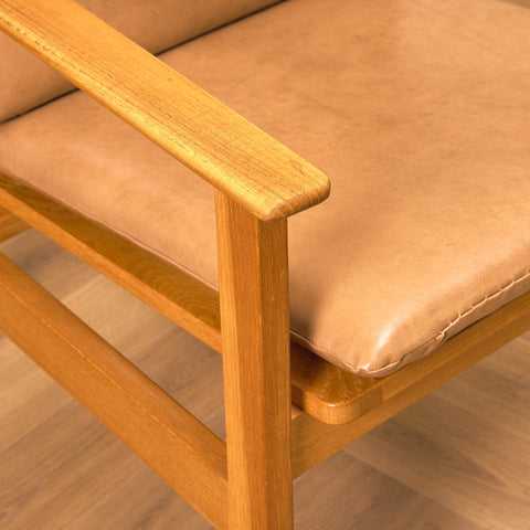 Swedish armchairs in oak