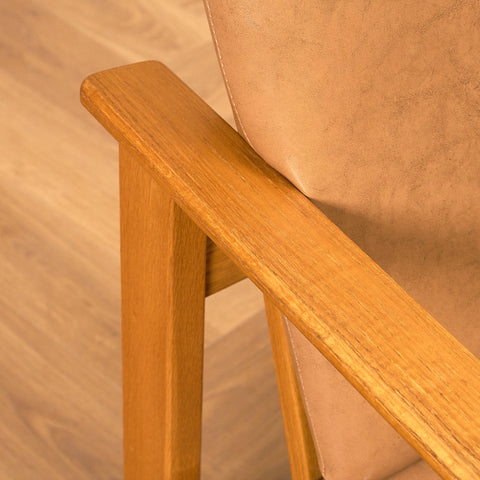 Swedish armchairs in oak