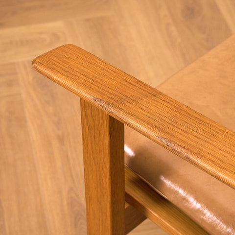 Swedish armchairs in oak