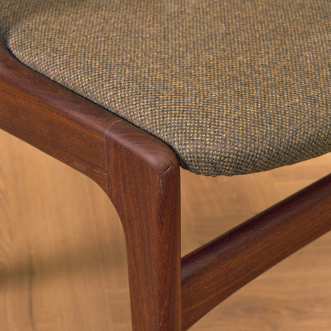 Danish set of 6 dining chairs 'model 68' by Anderstrup Møbelfabrik