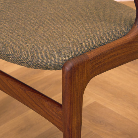 Danish set of 6 dining chairs 'model 68' by Anderstrup Møbelfabrik