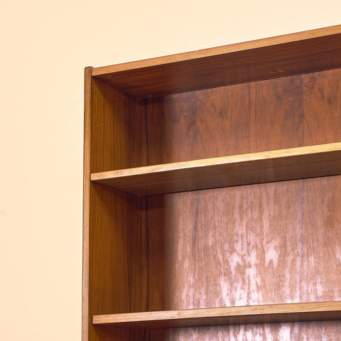 Large Swedish bookshelf in teak