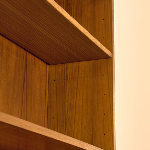 Large Swedish bookshelf in teak